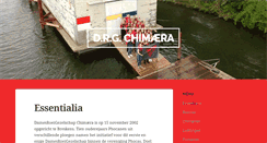 Desktop Screenshot of drgchimaera.nl